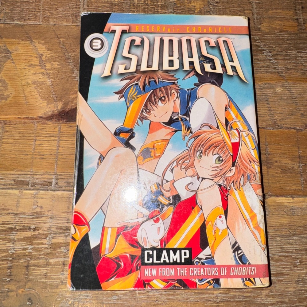 Tsubasa Reservoir Chronicle Vol 3 Manga CLAMP Del Rey First Edition 2004 English